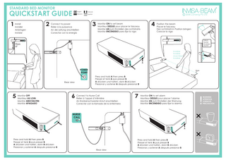 Standrad Bedside Monitor Quick Start Guide