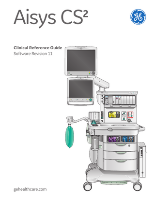 Aisys  CS² Clinical Reference Guide Sw Rev 11 