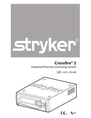 Crossfire 2 Instructions for Use