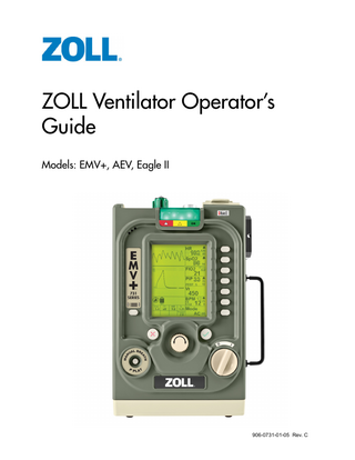 731 Series Models EMV+, AEV and Eagle II Operators Guide Rev C Jan 2018