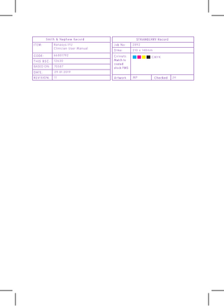 RENASYS TOUCH Clinician User Manual Rev 11 