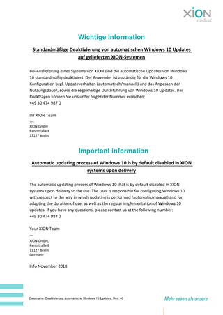 MATRIX Data Station 350 010 883 User Manual Ver 01 Nov 2018