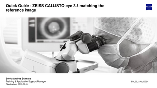 CALLISTO Eye Quick Reference Guide Sept 2019