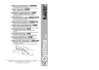 OPTIMA User Manual March 2003