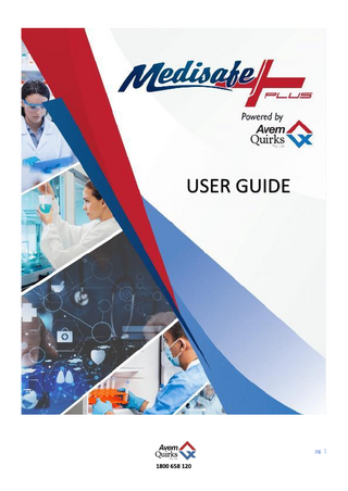 Medisafe Plus Models 80, 311, 371,650  and 1000 Vaccine Fridge User Guide