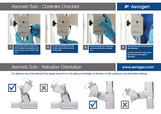 Aeroneb Solo Controller Checklist and Troubleshooting Guide