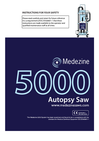 Model 5000 Instructions Issue 2 Feb 2019