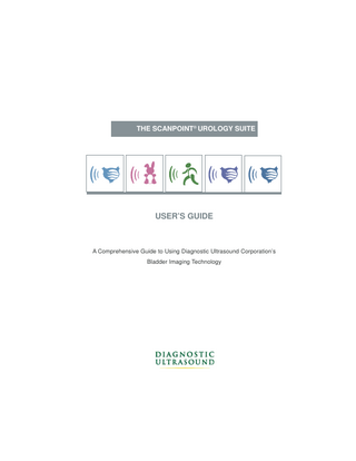 ScanPoint Urology Suite Users Guide BVI 6100 to 6400 and BVM 6500 - 0900-0787-08-60