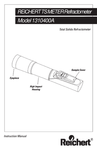 Model 1310400A Instruction Manual Rev D