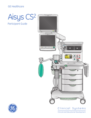 Aisys  CS² Participant Guide Version A PG Rev A