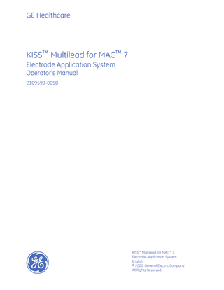 MAC 7 KISS Multilead System Operators Manual Rev B June 2020