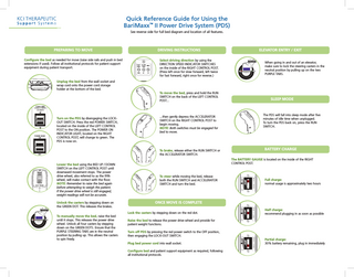 BariMaxx II Quick Reference Guide Rev E Sept 2011