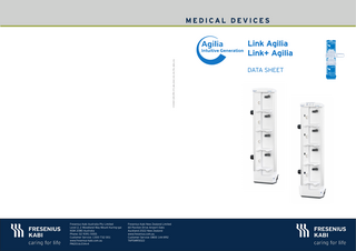 Link Agilia and Link+ Agilia Data Sheet