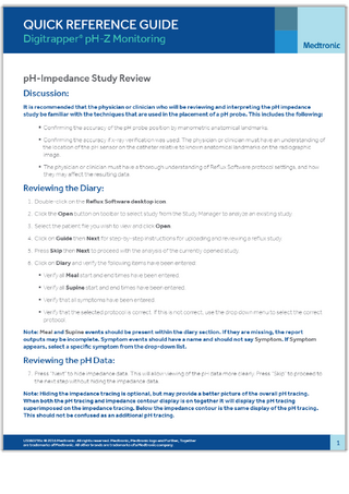 Digitrapper pH-Z Monitoring Quick Reference Guide 