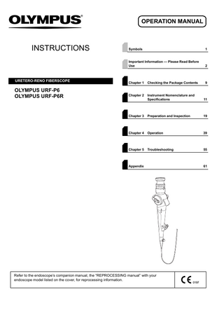 URF-P6R Operation Manual Dec 2012