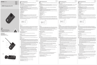 Charging Case CC1 Instructions for Use