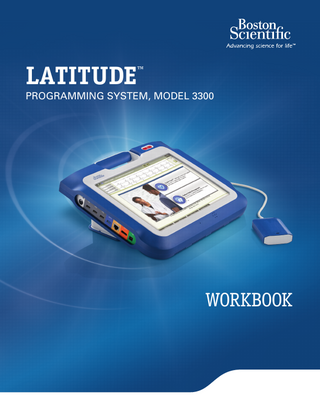 LATITUDE Programming System Model 3300 Workbook