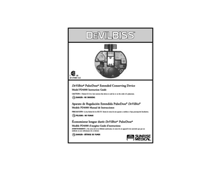 2  Ta b l e  of  Contents  TABLE OF CONTENTS Important Safeguards ... Introduction ... Use Times ... Important Parts of Your PulseDose Conserving Device ... Operating Instructions ... Typical Questions and Answers ... Care and Maintenance ... Specifications ... Troubleshooting ... Important Information ...  3 6 7 8 11 13 15 15 16 18  TABLA DE CONTENIDO Avisos de Precaución Importantes ... Introducción... Tiempos de Uso... Partes Importantes de su Aparato de Regulación PulseDose... Instrucciones de Funcionamiento... Preguntas Comunes y sus Respuestas ... Cuidado y Mantenimiento ... Especificaciones ... Detección y Solución de Problemas ... Información Importante ...  19 22 23 24 27 29 31 31 32 34  TABLE DES MATIÈRES Mises en Garde Importantes... Introduction ... Durée d'Utilisation... Pièces Importantes de Votre Économiseur d'Oxygène PulseDose... Notices d'Utilisation ... Questions Courantes et Réponses... Soin et Entretien... Fiche Technique ... Diagnostics de Pannes... Renseignements Importantes ...  35 38 39 40 43 45 47 47 48 50  I.  Important  Safeguards  IMPORTANT SAFEGUARDS The information contained in this guide is intended to assist in the safe operation of the equipment and to ensure maximum benefit is achieved. This product is to be used only to deliver medical grade (U.S.P.) oxygen and only with a physician’s prescription. READ ALL INSTRUCTIONS BEFORE USING.  SAVE THESE INSTRUCTIONS. Oxygen supplied by this equipment is not to be considered life-supporting and must not supply anything other than medical grade (U.S.P.) oxygen. When using electrical products, basic safety precautions should always be followed. Read all instructions before using. Important information is highlighted by these terms:  DANGER–  Urgent safety information for hazards that will cause serious injury or death.  WARNING– Important safety information for hazards that might cause serious injury. CAUTION– Information for preventing damage to the product. NOTE–  Information to which you should pay special attention.  ATTENTION– Consult accompanying documents. DANGER–  NO SMOKING  Type BF applied part  3  