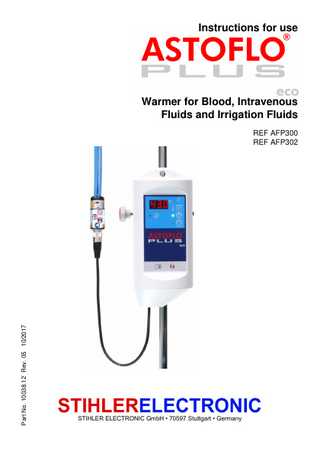 ASTOFLO Plus Instructions for Use Rev 05