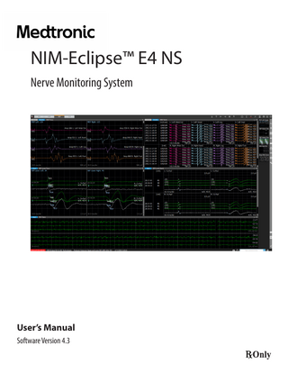 NIM-ECLIPSE E4 NS Users Manual sw ver 4.3 Feb 2021 