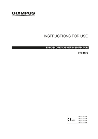 ETD Mini Instructions for Use