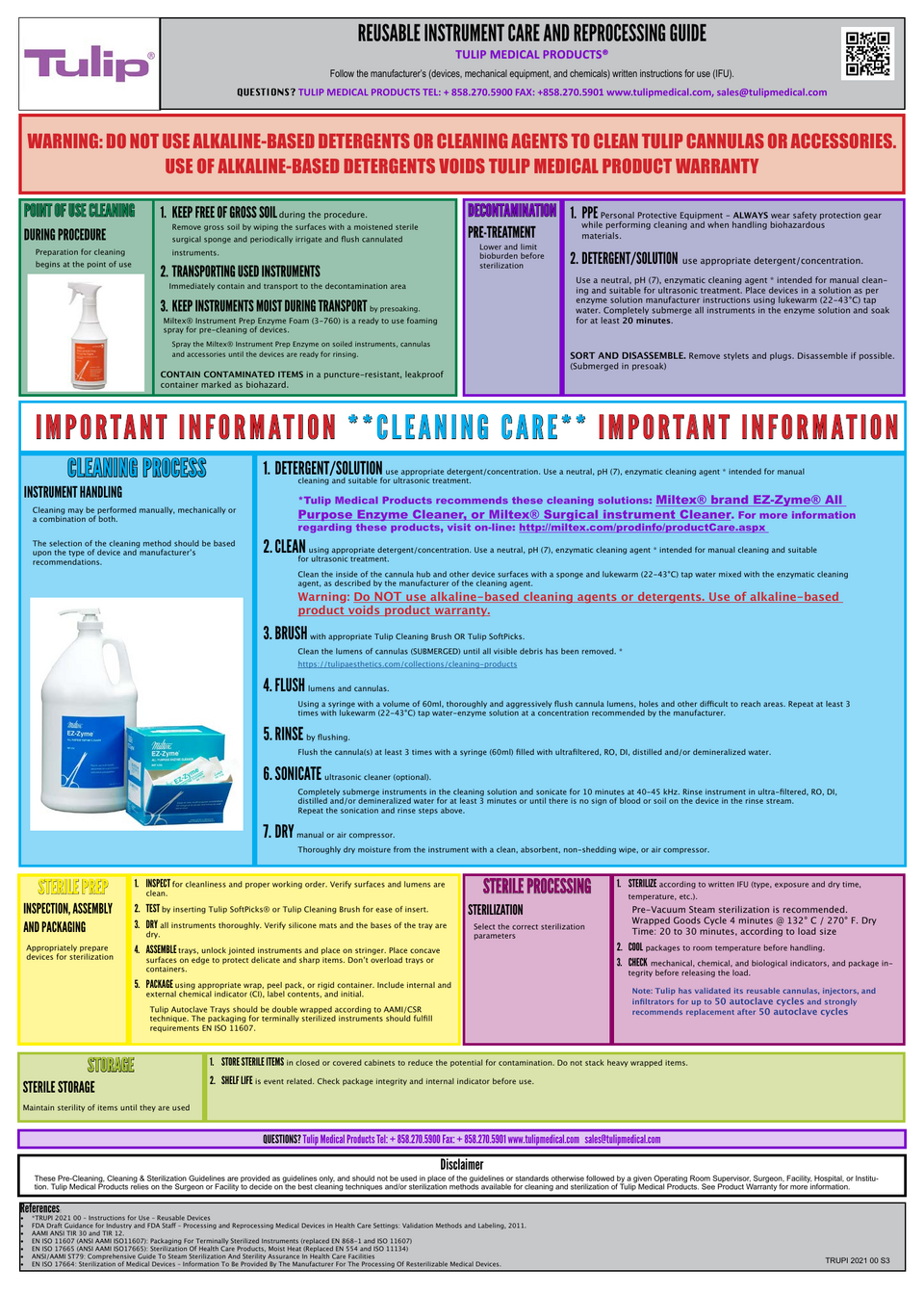 Reusable Instrument Care and Processing Guide PDF download