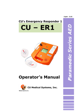 CU-ER1 Operators Manual Ver 3.20