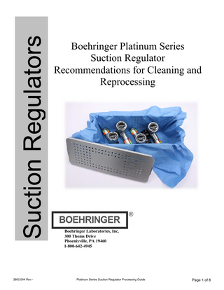 3800 Recommendations for Decontamination and Autoclaving Rev -