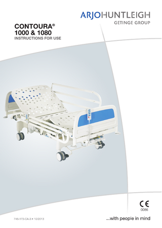 Contoura Models 1000 and 1080 Instructions for Use Oct 2013