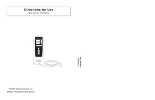 SPO2 Module 8210 Series Nellcor Directions for Use Ver 7