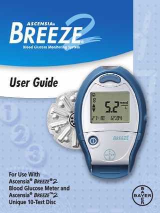 ASCENIA BREEZE User Guide Rev Jan 2007