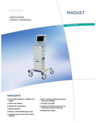 SERVO-i ADULT Data Sheet rev 07