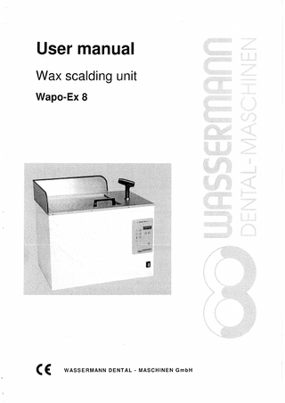 Wapo-Ex 8 User Manual