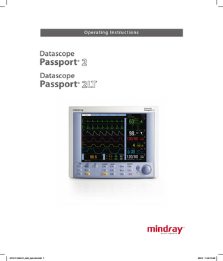 Passport 2 and 2LT Operating Instructions Rev J Aug 2010