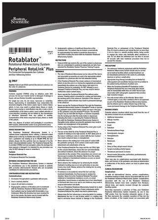 ROTAPRO Peripheral RotaLink Plus Instructions for Use Feb 2016