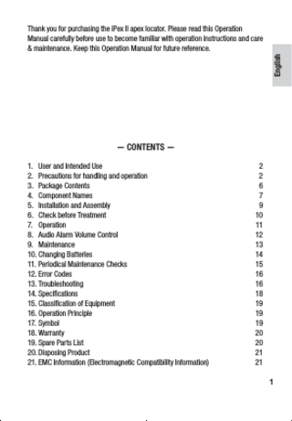 iPex II Operation Manual