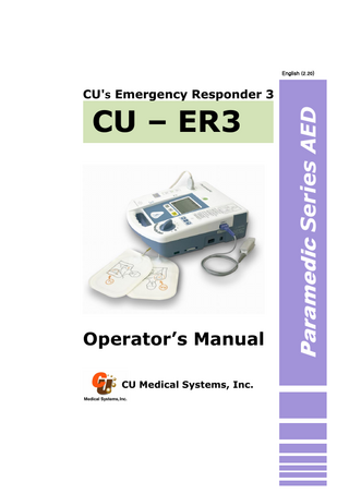 CU-ER3 Operators Manual Ver 2.20