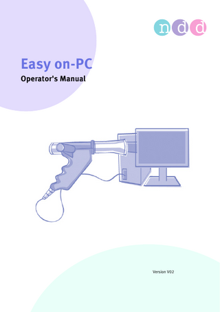 Easy on-PC Operator's Manual  Version V02  