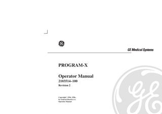 Table of Contents  Chapter 1  Regulatory Requirements...  i  Services Offices...  iii  Revision History...  vii  Chapter Tabs...  ix  Table of Contents...  xi  Foreword...  xv  Description...  1–1  S  1–1 1–1 1–2 1–3 1–3 1–5  S  Overview... Purpose of Program-X... User-Friendly Program-X... Equipment Shipped... Program-X Console... Accessories...  om 2103514–100 Rev. 2  Table of Contents  xi  