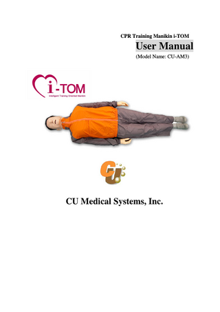i-TOM Model CU-AM3 User Manual