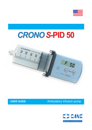 CRONO S-PID 50 User Guide USA July 2009