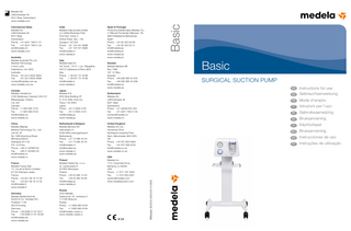 Basic Instructions for Use June 2014