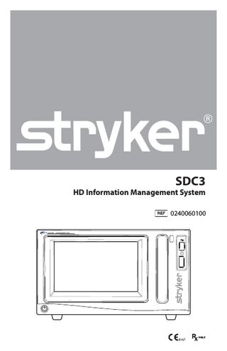 SDC 3 User Guide Rev J June 2014