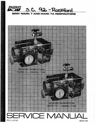 Mark 7 and 7A Service Manual