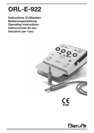 ORL-E-922 Operating Instructions June 2006