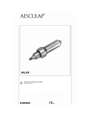 Perforator Instructions for Use