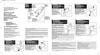 HeadBed Directions for Use Rev A