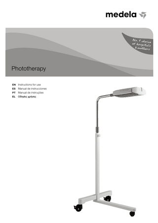 Phototherapy Lamp Instructions for Use Rev D July 2010