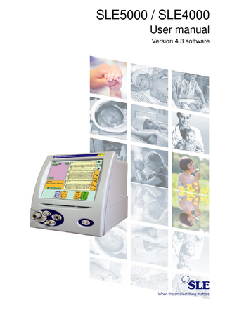 SLE4000 and SLE5000 Model G to N User Manual Ver 4.3 Issue 14