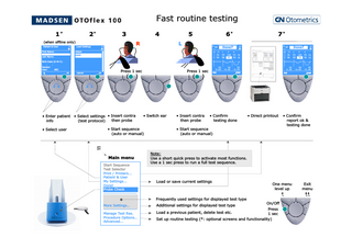 MADSEN OTOflex Quick Guide